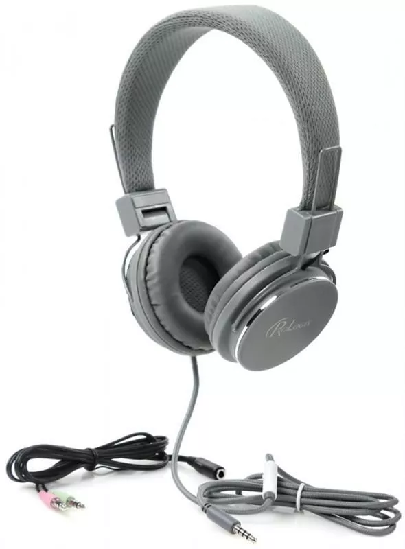 Наушники PrologiX MH-A850M Grey - фото 2