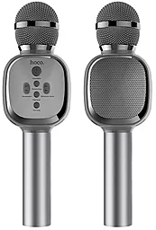 Микрофон Hoco BK4 Metal Gray - миниатюра 2