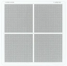 UV трафарет Amaoe к паяльной маске для IC (F-UBQ01B0) - фото UV трафарет Amaoe к паяльной маске для IC (F-UBQ01B0)