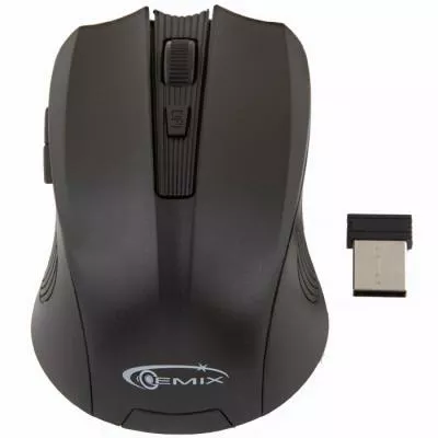 Компьютерная мышка Gemix GM200 Black - фото 1