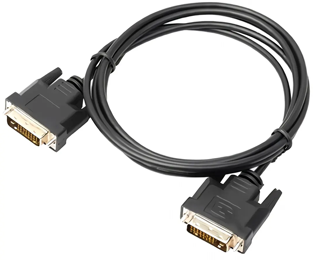 Відеокабель DVI 1080p 60hz M/M 1.5m cable Black 1TOUCH - фото 3