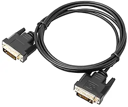 Відеокабель DVI 1080p 60hz M/M 1.5m cable Black 1TOUCH - мініатюра 3 Відеокабель DVI 1080p 60hz M/M 1.5m cable Black 1TOUCH - мініатюра 3