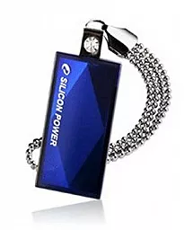 Флешка Silicon Power Touch 810 4Gb (SP004GBUF2810V1B) Blue - фото Флешка Silicon Power Touch 810 4Gb (SP004GBUF2810V1B) Blue