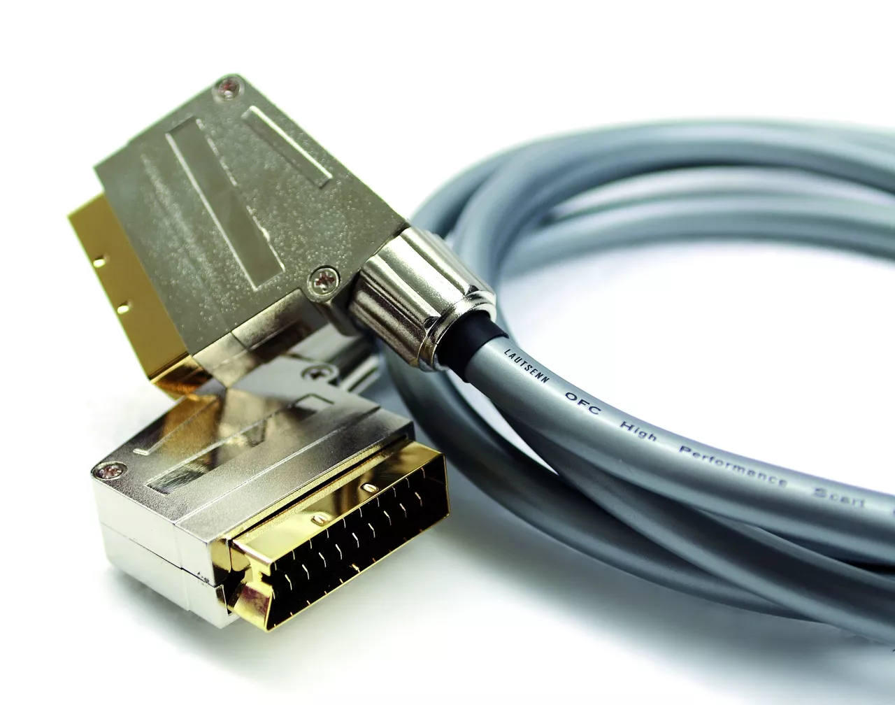 Видеокабель Optima Scart 3m (O-SC-3) Lautsenn - фото 1