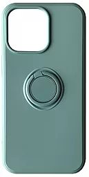 Чехол 1TOUCH Ring Color Case для Apple iPhone 13 Pro Max Light Cyan