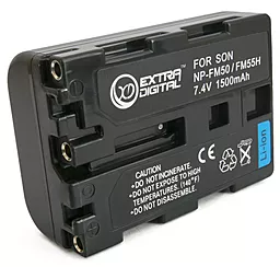 Аккумулятор для видеокамеры Sony NP-FM50 (1500 mAh) BDS2663 ExtraDigital