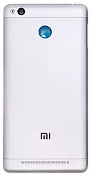 Задняя крышка корпуса Xiaomi Redmi 3S / Redmi 3 Pro со стеклом камеры Silver