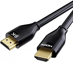 Видеокабель HDMI v2.1 8k 60hz 3m black (CH12N) Cabletime - фото Видеокабель HDMI v2.1 8k 60hz 3m black (CH12N) Cabletime