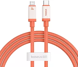 Кабель Baseus 0°C Series USB Type-C - Lightning 20w 3a 1м PD сable Canyon/Coral (P10368802731) - фото Кабель Baseus 0°C Series USB Type-C - Lightning 20w 3a 1м PD сable Canyon/Coral (P10368802731)