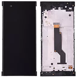Дисплей Sony Xperia XA1 с тачскрином и рамкой, оригинал, Black - фото Дисплей Sony Xperia XA1 с тачскрином и рамкой, оригинал, Black