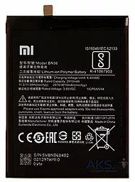 Акумулятор Xiaomi Mi A2 / BN36 (3010 mAh) 12 міс. гарантії (послуги)