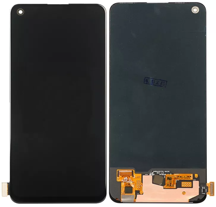 Дисплей Realme 7 Pro з тачскріном, (OLED), Black - фото 1