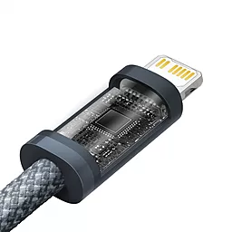 Кабель Baseus Dynamic USB Type-C - Lightning 20w 3a 1м PD сable Gray (CALD000016) - миниатюра 3 Кабель Baseus Dynamic USB Type-C - Lightning 20w 3a 1м PD сable Gray (CALD000016) - миниатюра 3