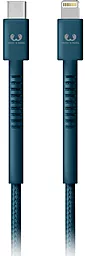Кабель Fresh 'n Rebel Fabriq USB Type-C - Lightning 15w 3a 1.5м сable Blue (2CLC150PB) - фото Кабель Fresh 'n Rebel Fabriq USB Type-C - Lightning 15w 3a 1.5м сable Blue (2CLC150PB)