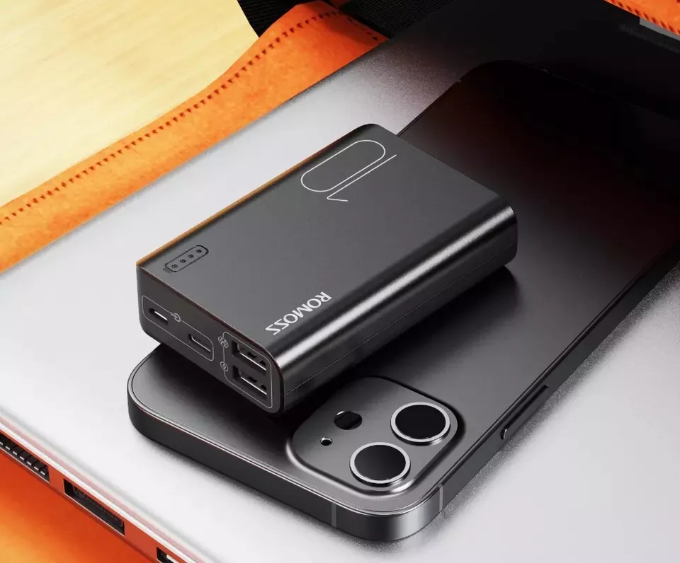 Повербанк Romoss Sense 4 mini 10000mAh Black - фото 4