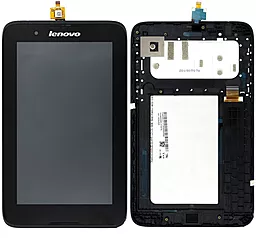 Дисплей для планшета Lenovo IdeaTab A3300 7 + Touchscreen with frame Black - фото Дисплей для планшета Lenovo IdeaTab A3300 7 + Touchscreen with frame Black