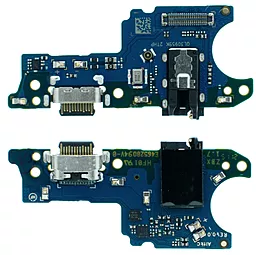 Нижняя плата Samsung Galaxy A03s A037 с разъемом зарядки, наушников, микрофоном, EU Version Original - фото Нижняя плата Samsung Galaxy A03s A037 с разъемом зарядки, наушников, микрофоном, EU Version Original