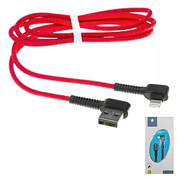 Кабель Konfulon S74 USB-A - Lightning 10.5w 1м cable Red - фото Кабель Konfulon S74 USB-A - Lightning 10.5w 1м cable Red