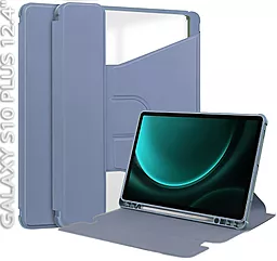 Чохол для планшету BeCover 360° Rotatable для Samsung Galaxy Tab S10 Plus (SM-X820/SM-X826) 12.4" Purple (712269) - фото Чохол для планшету BeCover 360° Rotatable для Samsung Galaxy Tab S10 Plus (SM-X820/SM-X826) 12.4" Purple (712269)