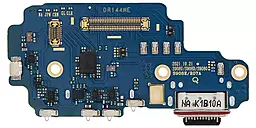 Нижняя плата Samsung Galaxy S22 Ultra 5G S908U с разъемом зарядки, Sim-карты, микрофоном (Версия USA), Original - фото Нижняя плата Samsung Galaxy S22 Ultra 5G S908U с разъемом зарядки, Sim-карты, микрофоном (Версия USA), Original