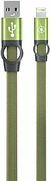 Кабель USB Gelius Pro Flexible 2 GP-UC07i Lightning Pine Green