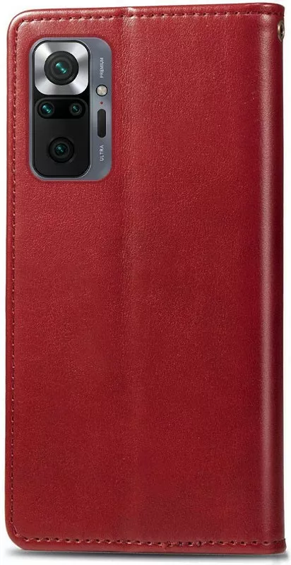 Чехол GETMAN Gallant для Xiaomi Redmi Note 10 Pro, Redmi Note 10 Pro Max Red - фото 1