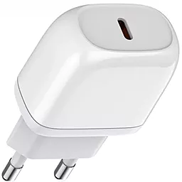 Сетевое зарядное устройство LDNio A1209C 20w PD USB-C home charger white - фото Сетевое зарядное устройство LDNio A1209C 20w PD USB-C home charger white