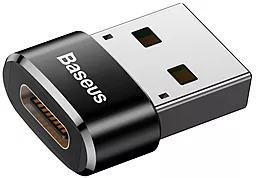 Адаптер-переходник Baseus USB 2.0 к Type-C Black (CAAOTG-01)