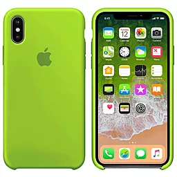 Чехол Silicone Case для Apple iPhone XR Party Green
