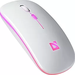 Компьютерная мышка Defender Touch MM-997 Silent RGB Wireless RGB White (52998)