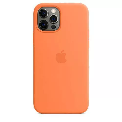 Чехол Silicone Case Full для Apple iPhone 14 Pro Max Papaya - фото 1