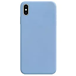 Чехол Epik Candy Apple iPhone XS Max Lilac Blue