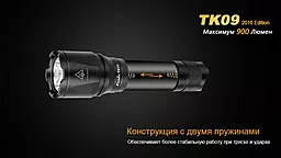 Ліхтарик Fenix TK09 XP-L HI LED Чорний - мініатюра 12