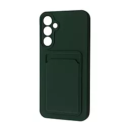 Чехол Wave Colorful Pocket для Samsung Galaxy A25 Dark Green
