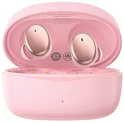 Наушники Baseus Bowie E2 (NGTW090004) Pink - фото Наушники Baseus Bowie E2 (NGTW090004) Pink