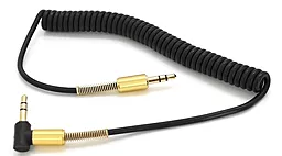 Аудіо кабель VEGGIEG AWS-2 AUX mini Jack 3.5 мм М/М cable 1 м black (YT-AUXGJ-AWS-2)