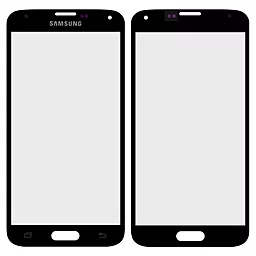 Корпусное стекло дисплея Samsung Galaxy S5 G900F, G900M, G900T, G900K, G900S, G900I, G900A, G900W8, G900L, G900H Black - фото Корпусное стекло дисплея Samsung Galaxy S5 G900F, G900M, G900T, G900K, G900S, G900I, G900A, G900W8, G900L, G900H Black