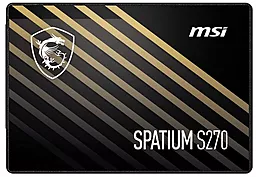Накопичувач SSD MSI Spatium S270 960GB 2.5" SATA (S78-440P130-P83)