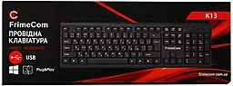 Клавіатура FrimeCom K13 USB Black - мініатюра 2 Клавіатура FrimeCom K13 USB Black - мініатюра 2