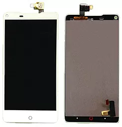 Дисплей ZTE Nubia Z5s с тачскрином, White - фото Дисплей ZTE Nubia Z5s с тачскрином, White