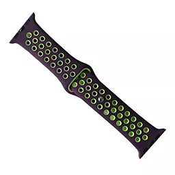 Ремешок Nike Sport Band для Apple Watch 38/40mm Purple-paty green 