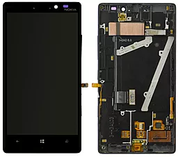 Дисплей Nokia Lumia 930 + Touchscreen with frame (original) Black