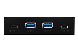 USB хаб Frime VL820 4-in-1 black (ECF-FP2xTA&2xTC.32)