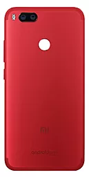 Задняя крышка корпуса Xiaomi Mi A1 / Mi5X со стеклом камеры Red