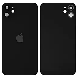 Задняя крышка корпуса Apple iPhone 11 со стеклом камеры Black