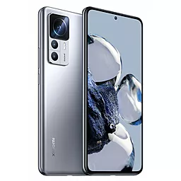 Смартфон Xiaomi 12T 8/256GB Silver - фото Смартфон Xiaomi 12T 8/256GB Silver