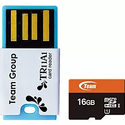 Карта пам'яті Team microSDHC 16GB UHS-I U1 (TUSDH16GUHS05) - фото Карта пам'яті Team microSDHC 16GB UHS-I U1 (TUSDH16GUHS05)
