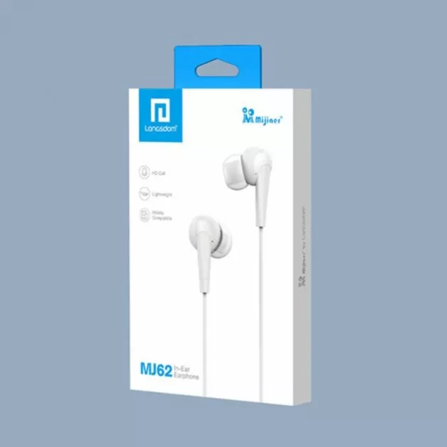 Наушники Langsdom MJ62 White - фото 3