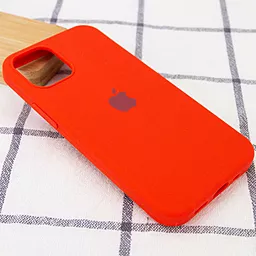 Чохол Silicone Case Full для Apple iPhone 15 Red - мініатюра 2