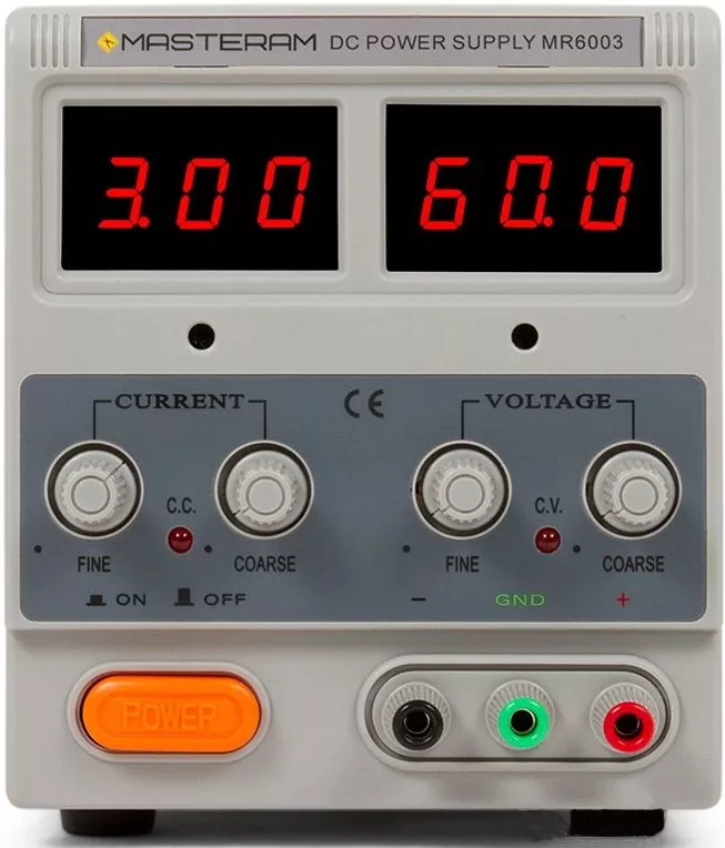 Лабораторный блок питания Masteram MR6003 60V 3 А - фото 1
